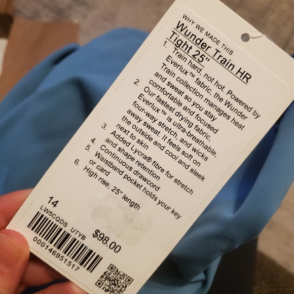 New Lululemon Tights - Picture 6 of 7